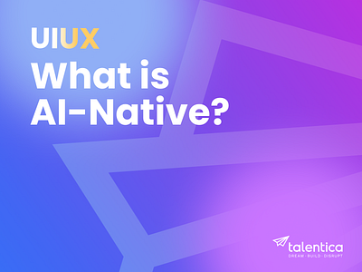 UX for AI Native ai design daily ui design design for ai design inspo interaction design ui design uiux tips ux ux design ux tips