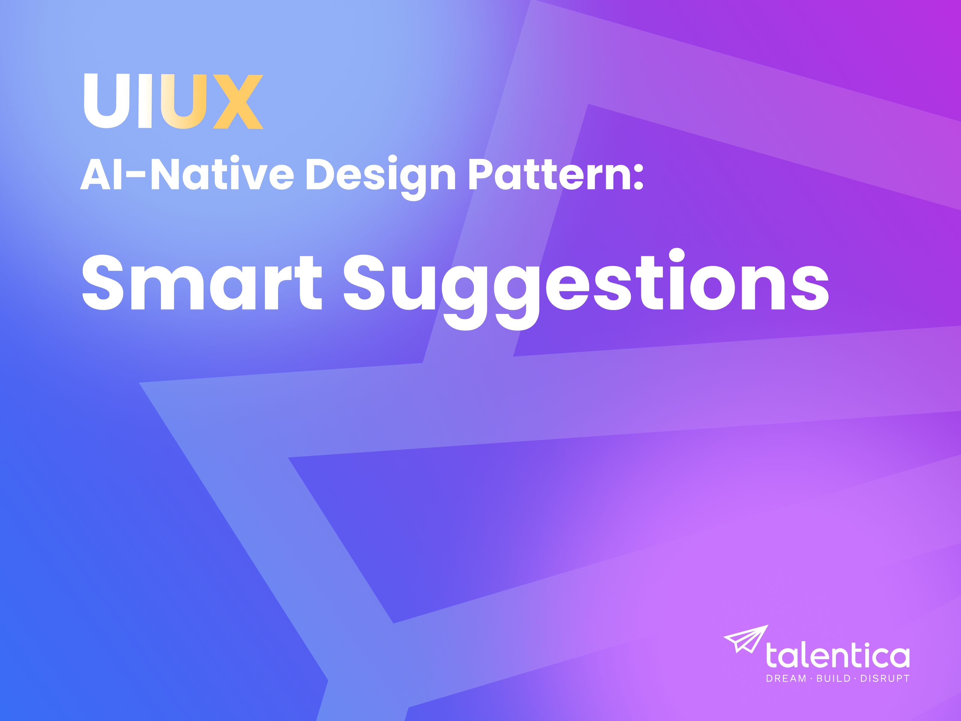 AI Native | Smart Suggestions ai design ai interface ai native ai patterns daily ui design for ai design inspo illustration interaction design smart suggestions ui design ux design ux patterns ux tips