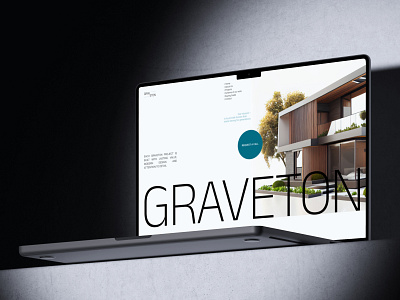 Landing page for real estate branding design development site graphic design real estate site website