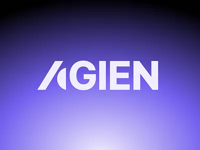 AGIEN a letter a logo agi ai branding logo wordmark