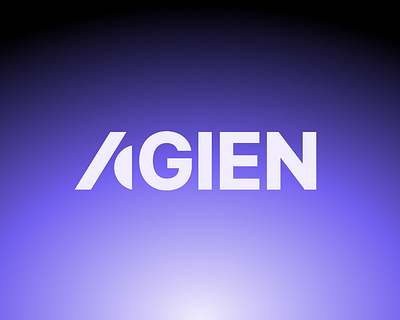 AGIEN a letter a logo agi ai branding logo wordmark