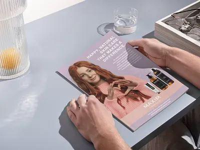 Maxim Organics Campaign branding graphic design