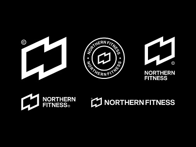 Northern Fitness logo logo design logo designer logo designers logo designs logomark logos logotype logotype design logotypes symbol