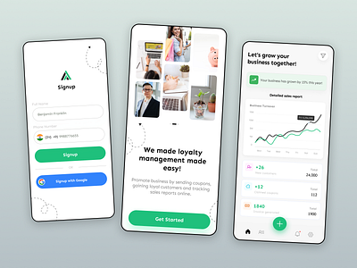 A New Idea - Sales Promotion App branding dailyui experience figma graphic design illustration interface logo sales trending ui ux viral