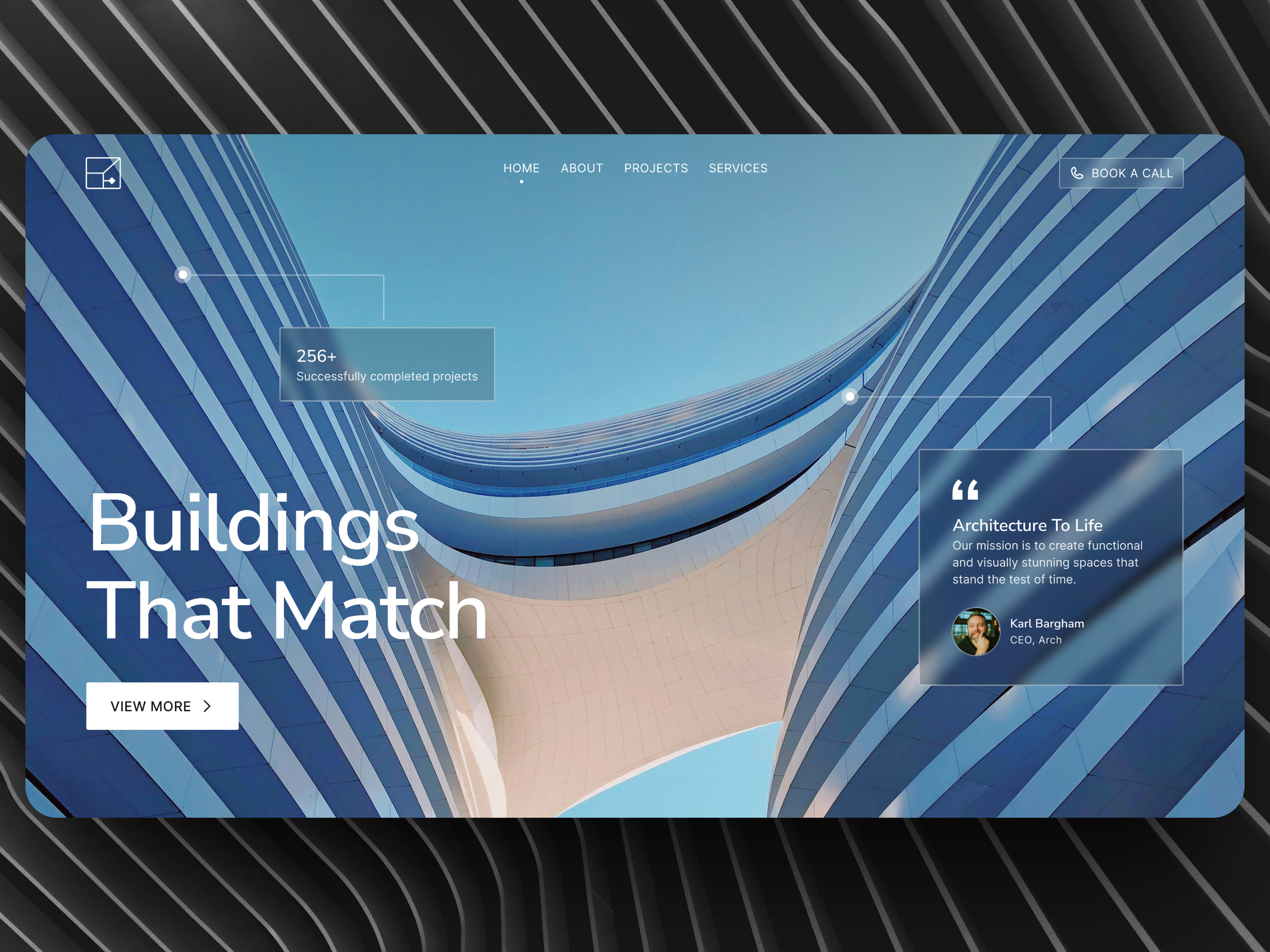 Example of Corporate Website Design Service