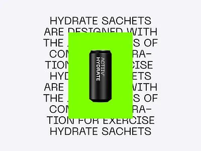 ACTIIV Logo & Brand Identity bold bottle brand design brand identity branding can food label design logo logo design logo wordmark logotype minimal modern nutrition packaging packaging design sport visual identity wordmark