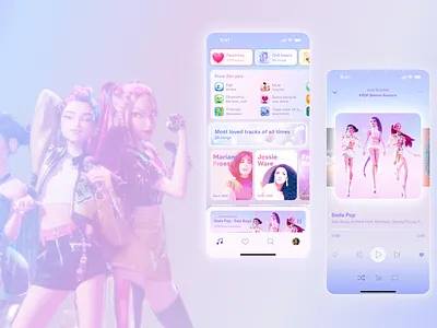Music App - Magical K-pop Vibes