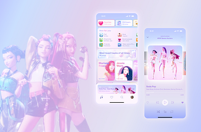 Music App - Magical K-pop Vibes