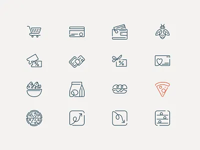 Icons badge brand branding design graphic design heyo! icon design icons monoline