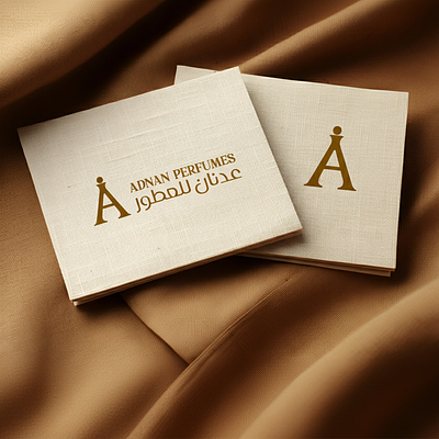 Crafting a Signature Identity for Adnan Perfumes graphic design