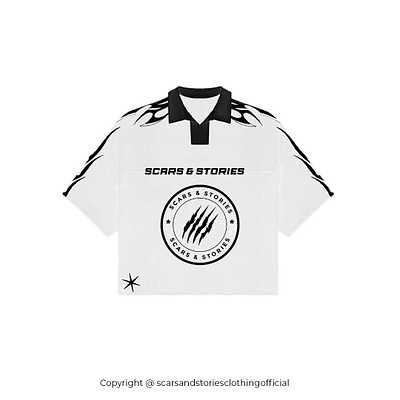 Jersey Design for Scars & Stories branding clothing brand design fashion graphic design social media design