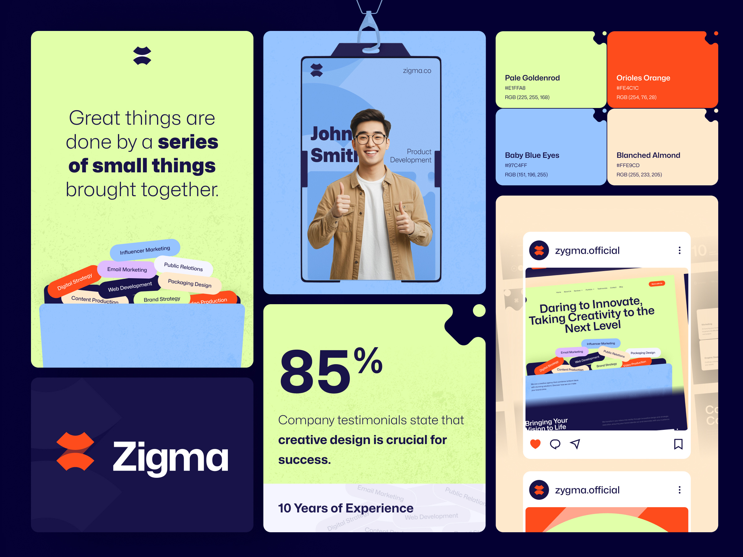 Example of Zigma - Branding Logo Creative Agency