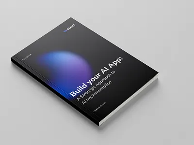 Build your AI App: A Strategic Approach to AI Implementation ebook editorial graphic design indesign
