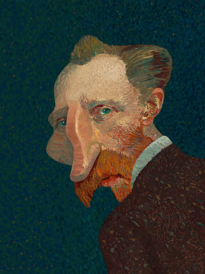Vincent design digital painting illustration