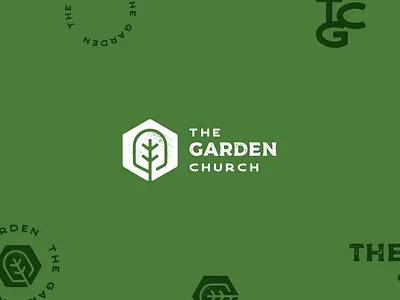 The Garden Brand System badges book branding community garden hat icon illustration logo modular pattern system texture