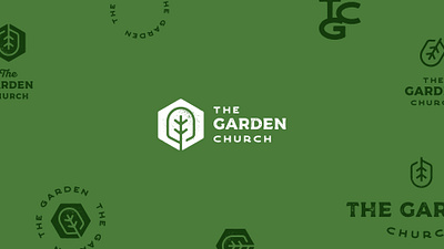 The Garden Brand System badges book branding community garden hat icon illustration logo modular pattern system texture