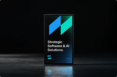 Strategic Software & AI Branding aibranding brandguidelines brandidentity designsystem digital product design gradientdesig graphic design logodesign modernbranding softwaredesign sophisticated tech inspired techdesign technology company ui visualdesign