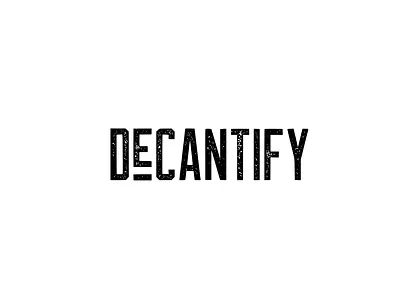 Logo Animation for DECANTIFY 2d logo animation 2d motion adobe after effects animation logo animation motion design motion graphics motion logo