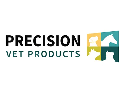 PRECISION VET PRODUCTS Logo clean design