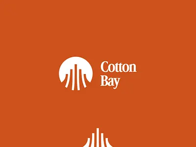 Cotton Bay Branding bay branding business circular clean company corporation cotton design finance icon investment logo masculine momentum professional timeless