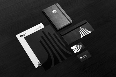 Cotton Bay Branding alternates branding business classic design finance investment logo masculine merch momentum mug professional stationery system timeless
