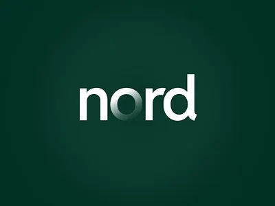 Nord logo 2 color branding dribbbleweeklywarmup graphic design illustration logo typography work