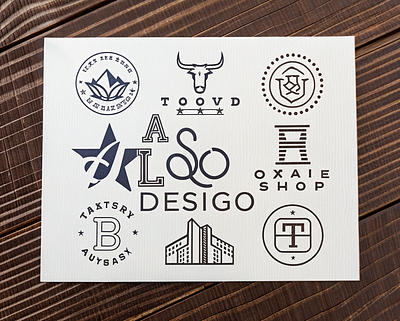 Western Gestalt Logo design vectorlogo