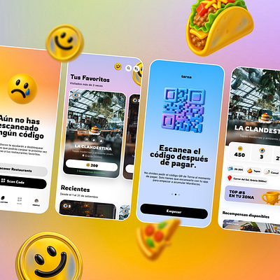 Rewards App - Gen Z 2 app branding illustration iphone ui user experience user interface