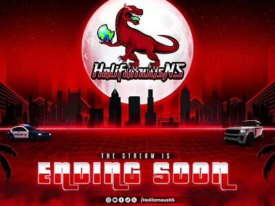 GTA Theme Twitch Overlay pack gaming logo gta logo overlays stream overlay twitch