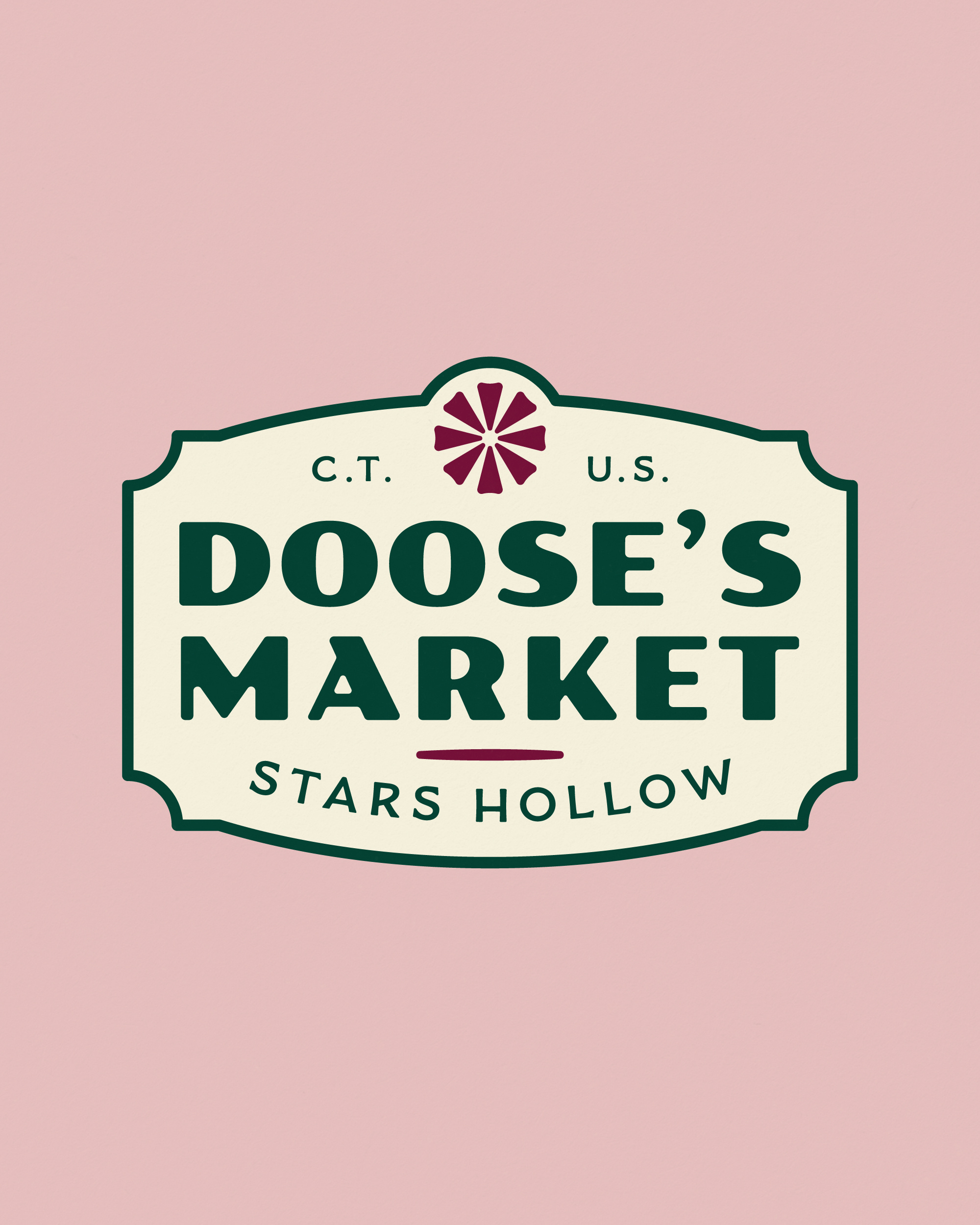 Gilmore Girls 25th Anniversary - Doose's Market Concept, 2025 branding connecticut deli dooses dooses market farmers market gilmore girl gilmore girls grocer grocery illustration lorelai gilmore luke danes market markets retro rory gilmore stars hollow taylor doose vintage