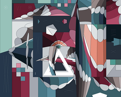 18 pattern absract art design personal vector