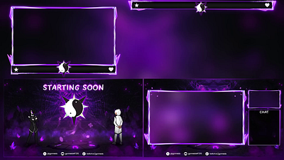 Alchemist Twitch Overlay Pack alchemist design gaming logo logo overlays stream overlay twitch
