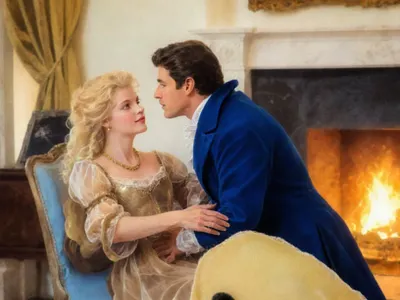 The Lady Prefers her cat cover art work graphic design