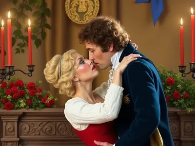 Under the Yuletide Mistoe cover art work graphic design