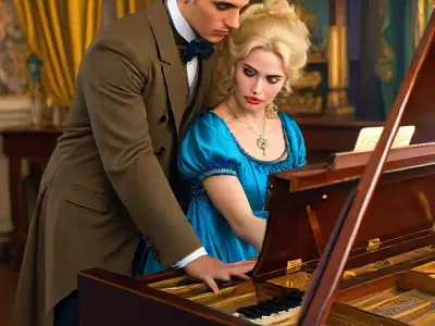 The Duet cover art work design