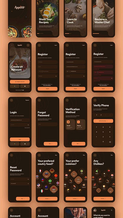 More Mobile App Design Interfaces🔥 app graphic design ui