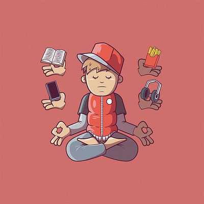 Meditating Kid promotionalart