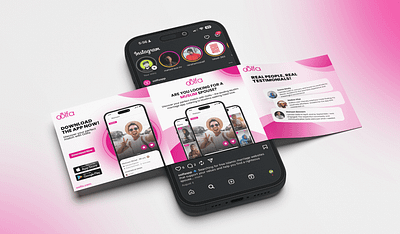 Oolfa App - Brand & Social Media Design branding graphic design instagram social media posts ui