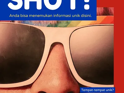 Majalah Digital SHUT!: Eksplorasi Tempat & Tren Anak Muda cover graphic design illustration magazine magazine cover news