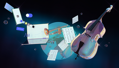 Design and jazz (2023) 3d deck design slides ui