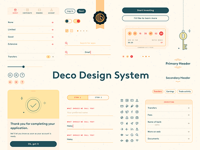 Deco Design System (2021) branding ui