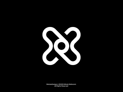 Flowbit Logo Concept - available for sale abstract logo brand identity branding crypto fintech logo flow graphic design logo logomark logotype minimal tech logo x