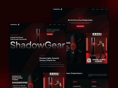 Landing page design apurba darkmode landingpage minimal ui uiux ux website