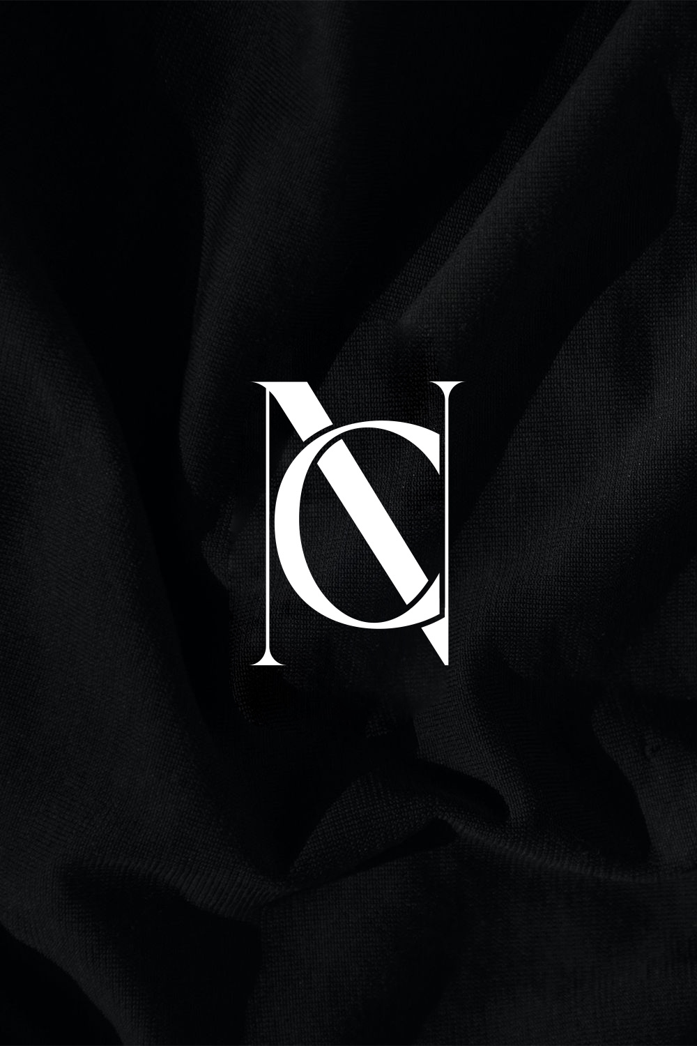 Example of Initial Letter Nc Logo Design Vector