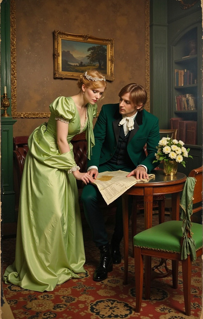 Planning The Journey cover art work historical romance regency