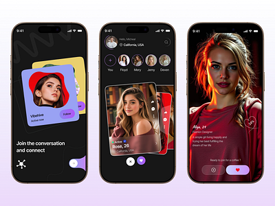 AI Powered Social Media Mobile App best ui content facebook influencer instagram media message minimal mobile app post profile reels social social hub social media social media mobile app social platform story tiktok trending