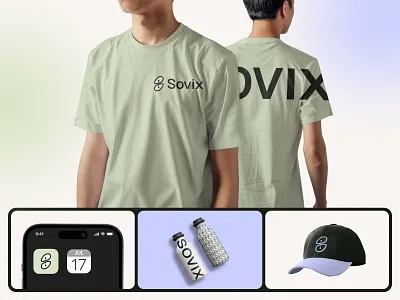 Sovix - Branding agency logo app icon brand identity branding letter logo logo logo design modern logo s logo tech logo technology logo ui