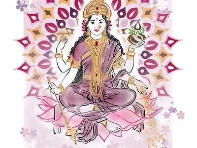 Navratri Edition - Mandala THEME branding design graphic design illustration logo typography vector