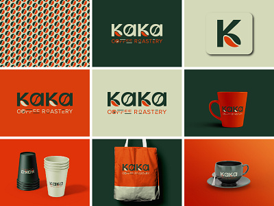 Coffee Shop Logo | Cafe logo | Coffee Bean Logo Design brand book brand kit brand kt branding business logo cafe logo coffee business coffee logo coffee shop coffee shop logo food logo gradeint graphic design iconic identity k coffee logo logo design modern monogram logo
