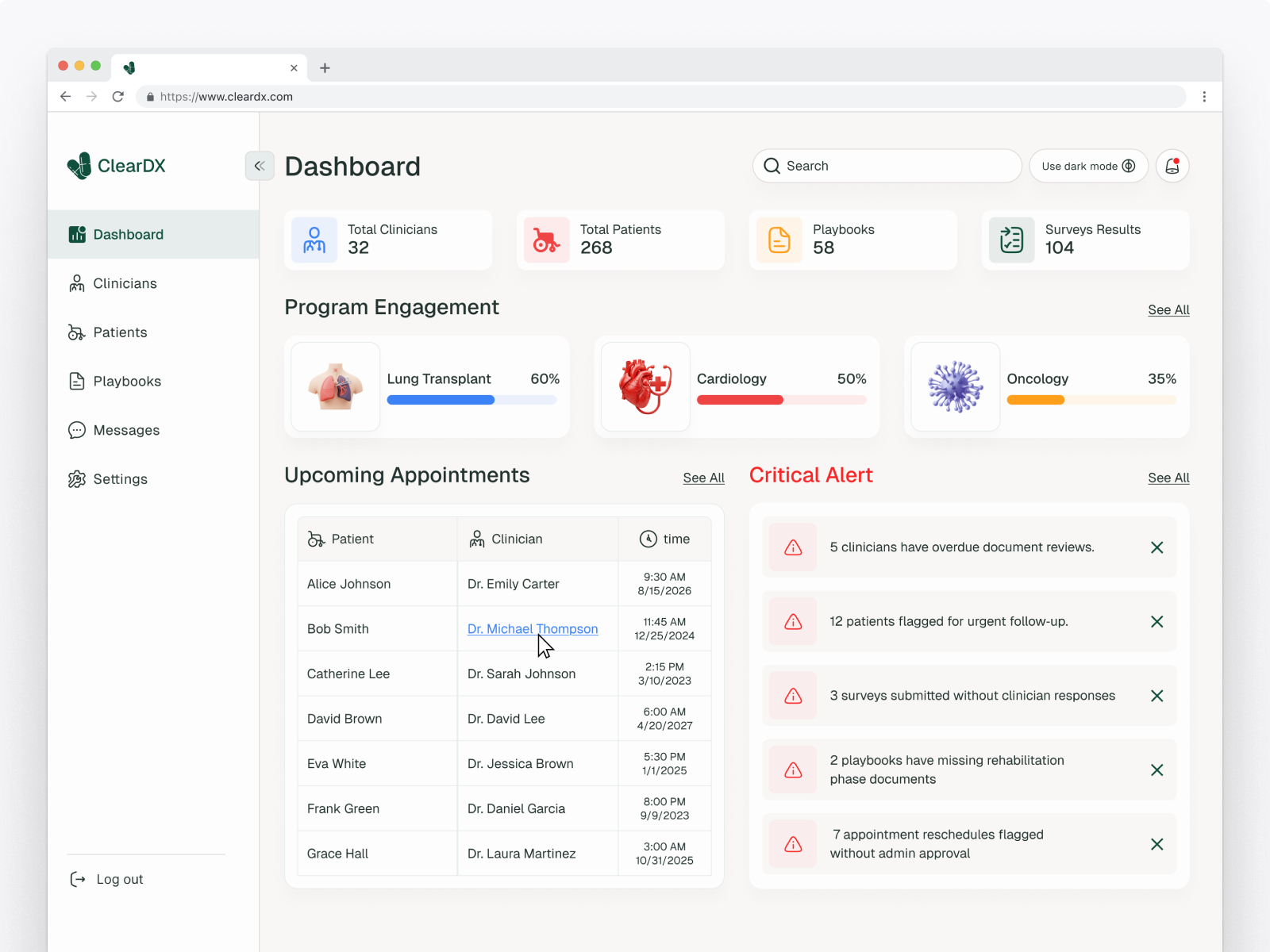Example of Premium Saa S & Dashboard UI/UX Design